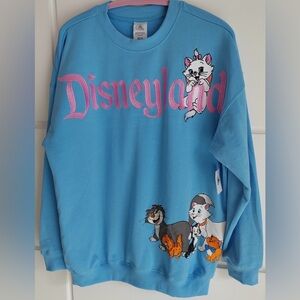 Disneyland Resort Disney Cats Pullover Sweatshirt 2025 Aristocats Blue
